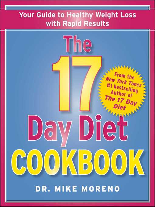 Title details for The 17 Day Diet Cookbook by Mike Moreno - Available